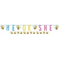 Gender Reveal Jumbo Banner Set
