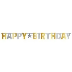 Happy Birthday Giant Letter Banner - 3.2m