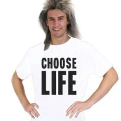 Choose Life Mens T-Shirt - One Size