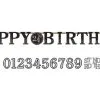 Happy Birthday Banner - Sparkling Add-an-Age