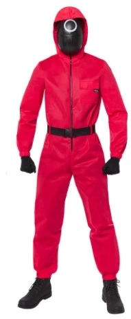 Squid Game Adult Costume - Circle Guard