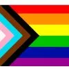 Rainbow Progress Pride Flag 1 Rainbow Progress Pride Flag -Costume Themes Sales 13289