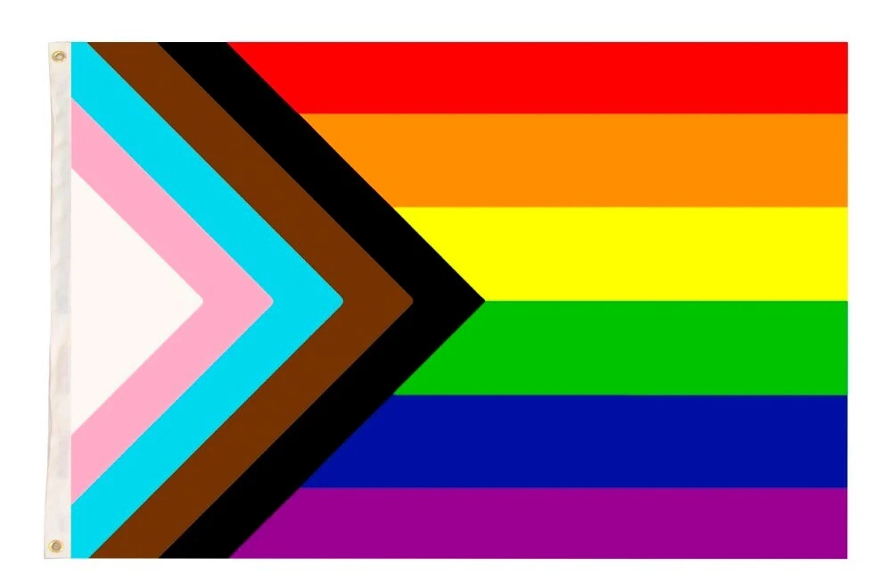 Rainbow Progress Pride Flag 3 Rainbow Progress Pride Flag