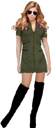 Top Gun Inspired Womens Costume
