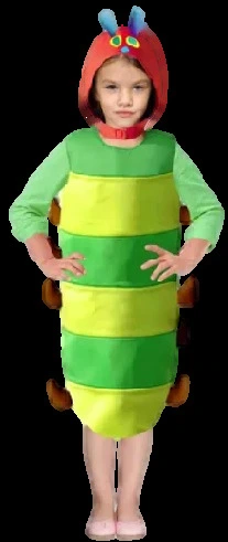 Hungry Caterpillar Kids Costume [Size: 7-9 Years]