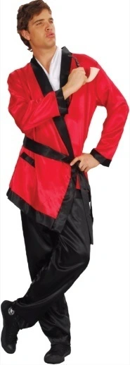 The Hef Smoking Suit Mens Costume