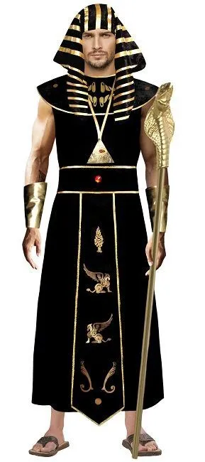 Partilicious Egyptian Pharoah Mens Costume 3 Partilicious Egyptian Pharoah Mens Costume