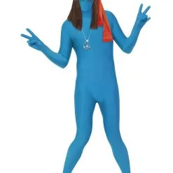 Second Skin Suit, Blue -Costume Themes Sales 21739 5