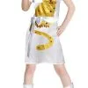 Abba Yellow Cat Womens Costume -Costume Themes Sales 22005P