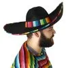 Mexican Sombrero - Rainbow Trim -Costume Themes Sales 23 947