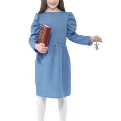 Roald Dahl Matilda Girls Costume [Size: S (4-6 Yrs)]