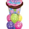 Birthday Cupcake Luxury Bouquet 1 Birthday Cupcake Luxury Bouquet -Costume Themes Sales 27437