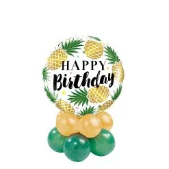 Birthday Golden Pineapple Mini