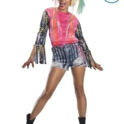 Harley Quinn Birds Of Prey Print Womens Costume