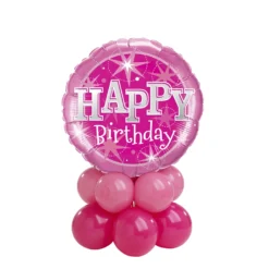 Birthday Pink Sparkle Table Mini