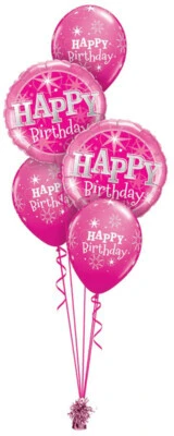 Birthday Pink Sparkle Classic Bouquet