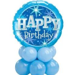 Birthday Blue Sparkle Table Mini