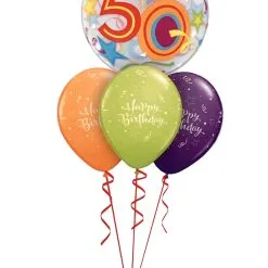 Birthday Stars Bubble Semi Luxury Bouquet