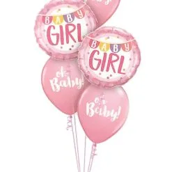 Baby Banner & Dots Classic Bouquet