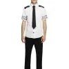Mile High Captain Men's Costume [Size: Medium] -Costume Themes Sales 31871