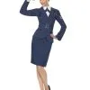 WW2 Airforce Captain Women's Costume [Size: S (8-10)]