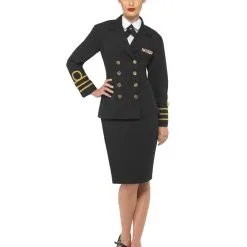 Navy Officer Women's Costume [Size: S (8-10)]