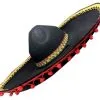 Mexican Sombrero With Pom Pom Trim -Costume Themes Sales 43 674