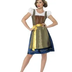 Deluxe Bavarian Womens Costume [Size: S (8-10)]