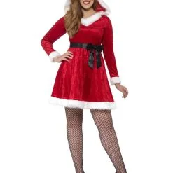 Curvy Miss Santa Womens Costume [Size: XL (16-18)]