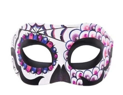 Dia Day Of The Dead Masquerade Eye Mask 3 Dia Day Of The Dead Masquerade Eye Mask