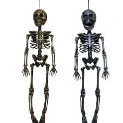 Hanging Skeletons - Silver & Gold Asstd