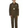 Top Gun Maverick Kids Aviator Costume [Size: S (4-6 Yrs)] -Costume Themes Sales 52555