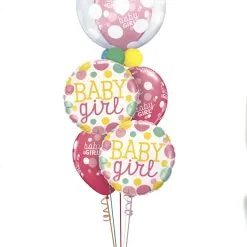 Baby Girls Dots Premier Bouquet