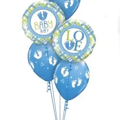 Baby Boy Feet Classic Bouquet