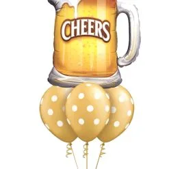 Cheers Beer Mug Semi Luxury Bouquet