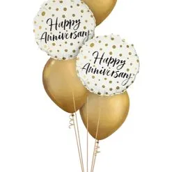 Happy Anniversary Dots Classic Bouquet