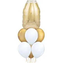 Cheers Champagne Bottle Luxury Bouquet