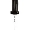 Megaloon Number 1 Foil Balloon [Colour: Black] -Costume Themes Sales 55977 55983