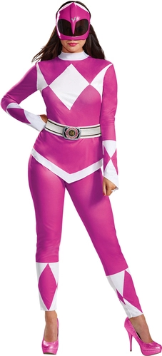 Disguises Power Rangers Pink Womens Costume [Size: S (8-10)]