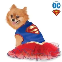 Supergirl Tutu Dress Pet Costume [Size: XL]