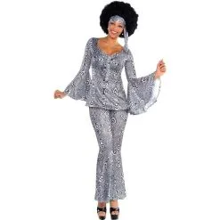 Disco Dancing Queen Womens Costume [Size: S (8-10)]