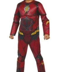 The Flash Deluxe Costume [Size: M (6-8 Yrs)]