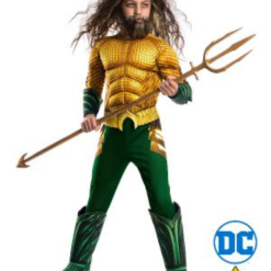 Rubies Aquaman Deluxe Kid's Costume [Size: S (3-4 Yrs)]