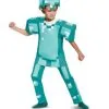 Disguise Costumes Minecraft Armor Deluxe Kids Costume [Size: S (4-6 Yrs)]