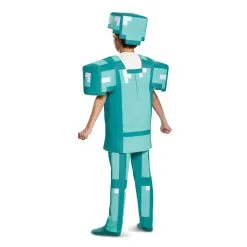 Disguise Costumes Minecraft Armor Deluxe Kids Costume [Size: S (4-6 Yrs)] -Costume Themes Sales 65662 2