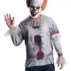 Rubies Pennywise "IT" Men's Top & Mask [Size: XL]
