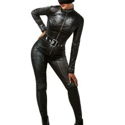 Rubies Catwoman Selina Kyle Deluxe Womens Costume [Size: S (8-10)]