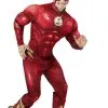Rubies The Flash Deluxe Adult Costume [Size: Large] -Costume Themes Sales 703017P