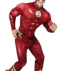 Rubies The Flash Deluxe Adult Costume [Size: Large]