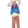 Humpty Dumpty Toddler Costume [Size: T1 (1-2 Yrs] -Costume Themes Sales 71002T1